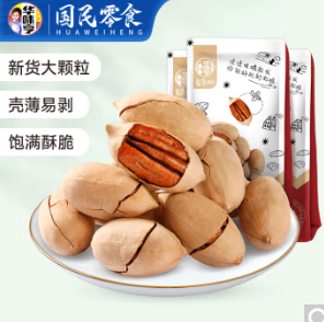 19.9元包邮！华味亨手剥碧根果150g*3袋