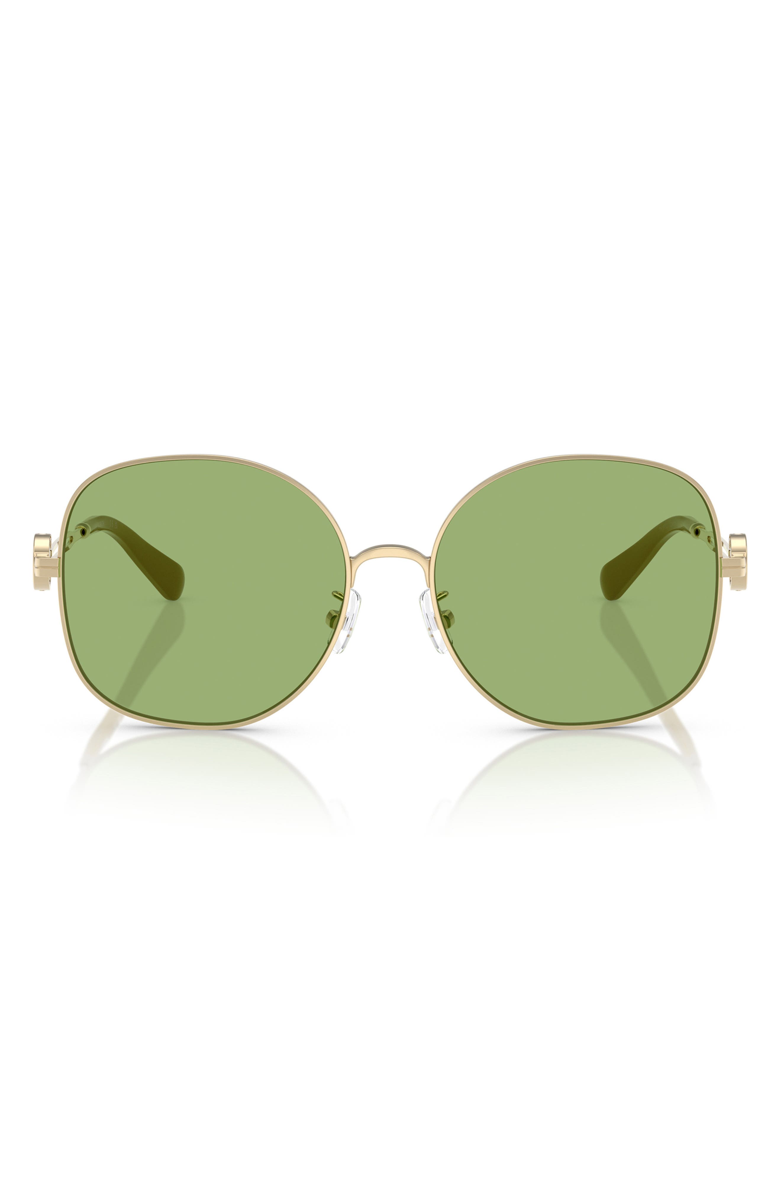 Tory Burch 56mm Round Sunglasses