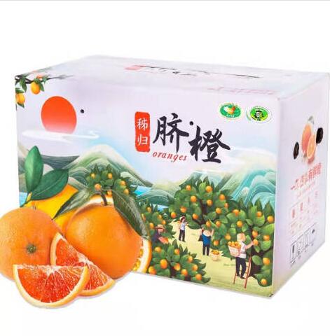 10元包邮！中华血橙礼盒 5斤