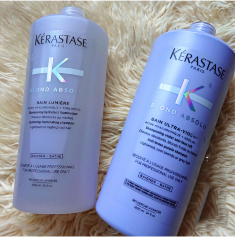 卡诗耀光凝色玻尿酸水光洗发水1000ml