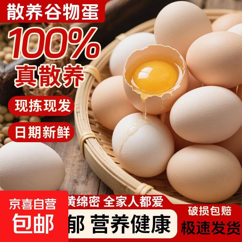 3.99 元抢山林散养土鸡蛋 10 枚