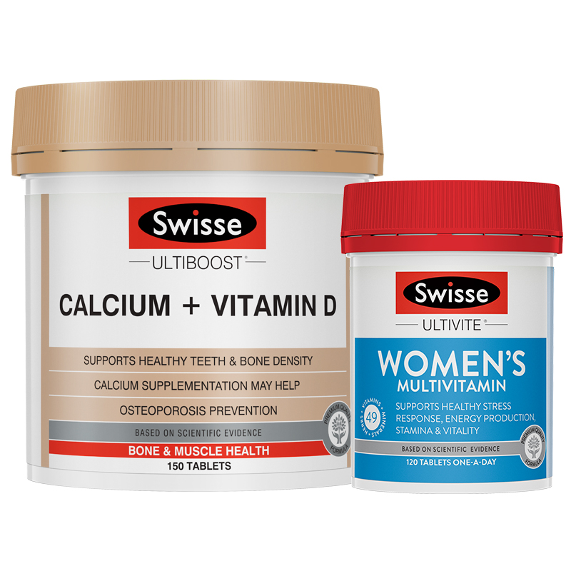 斯维诗柠檬酸钙+女士多维复合维生素