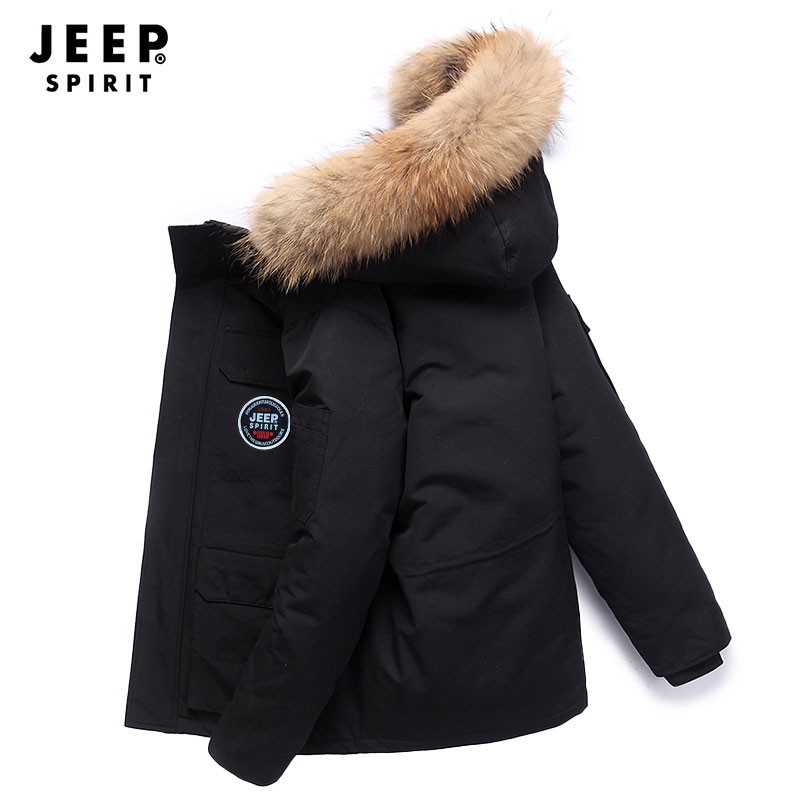 【旗舰店】吉普JEEP 冬季加厚保暖羽绒服
