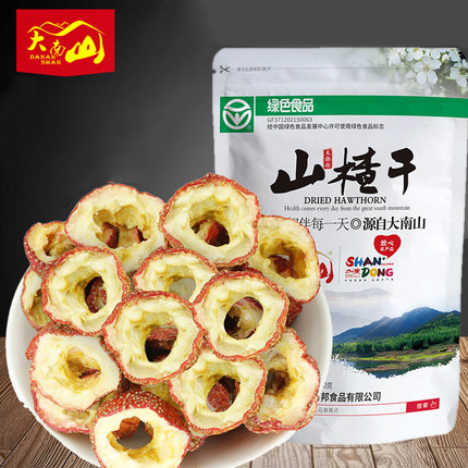 大南山无核零食泡茶山楂干500g