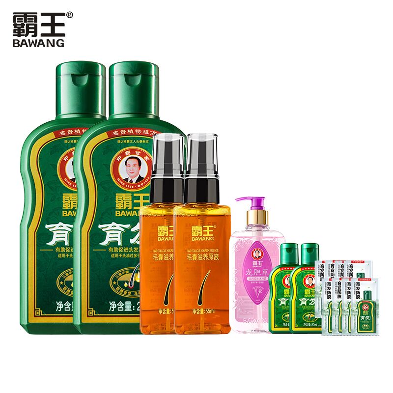 霸王去屑止痒控油防脱发洗发水套装