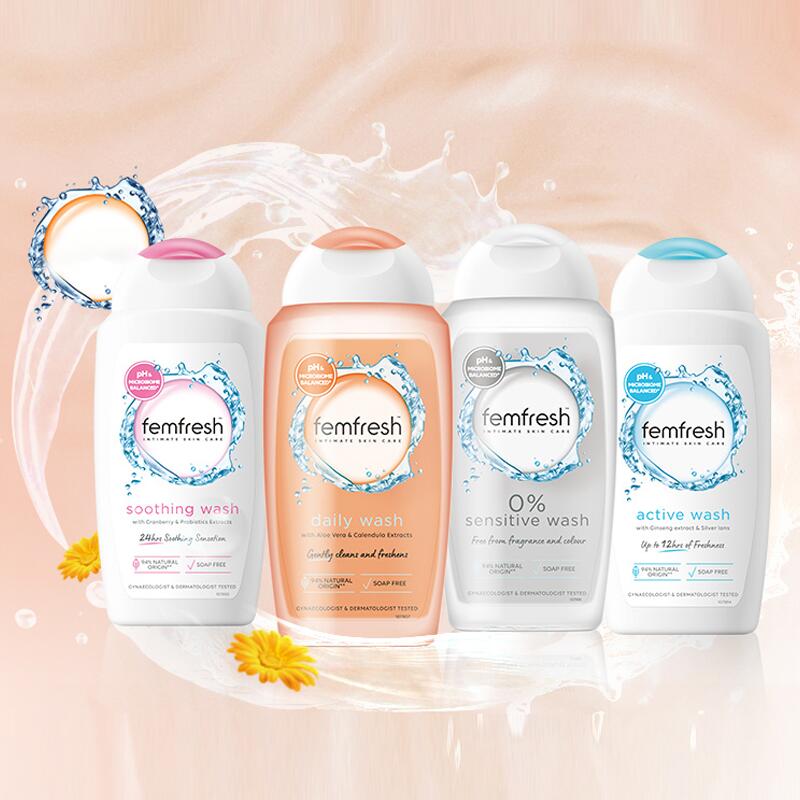 【英国芳芯】女性私处护理液250ml