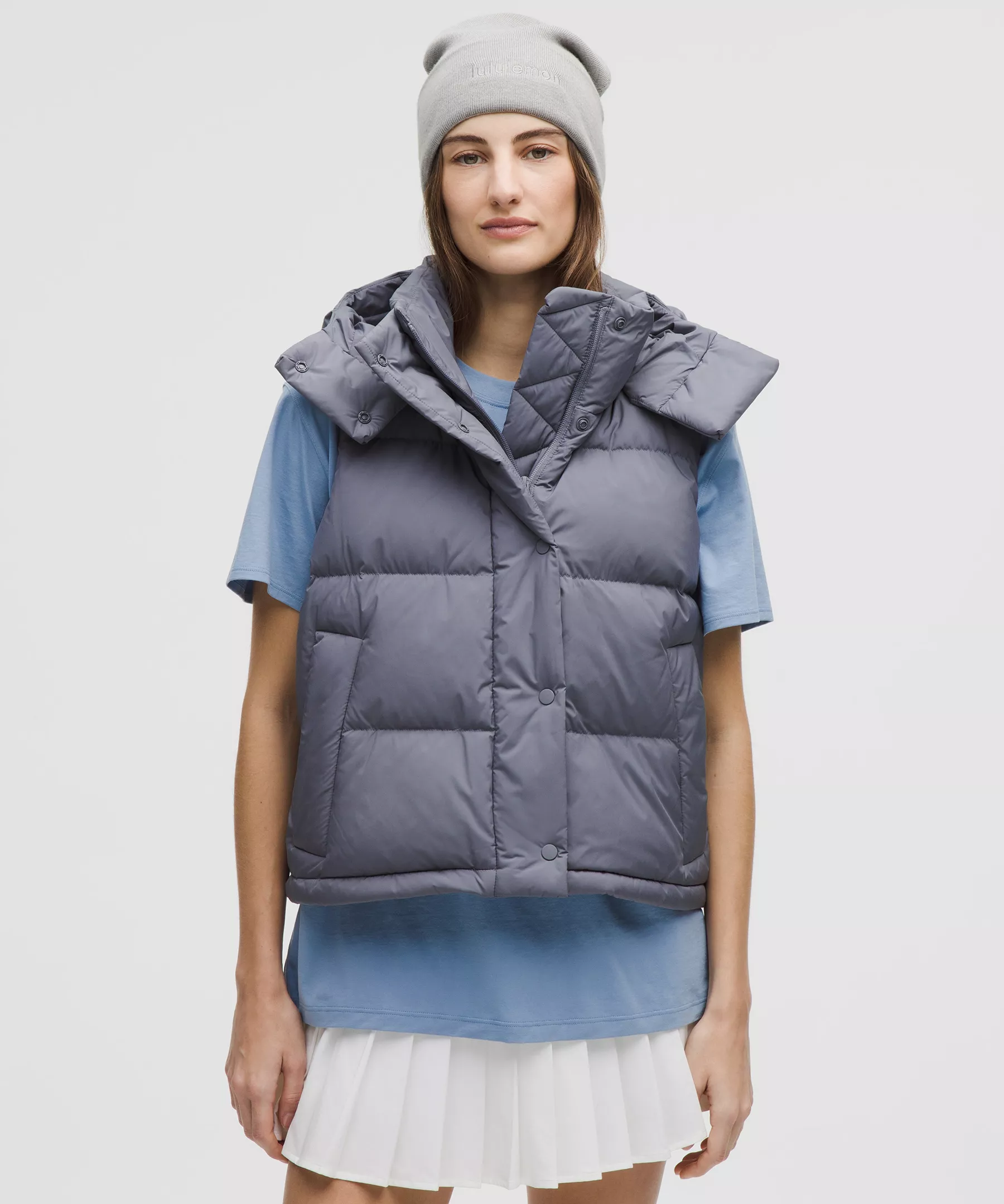 Lululemon Wunder Puff 600-Down-Fill Cropped Vest