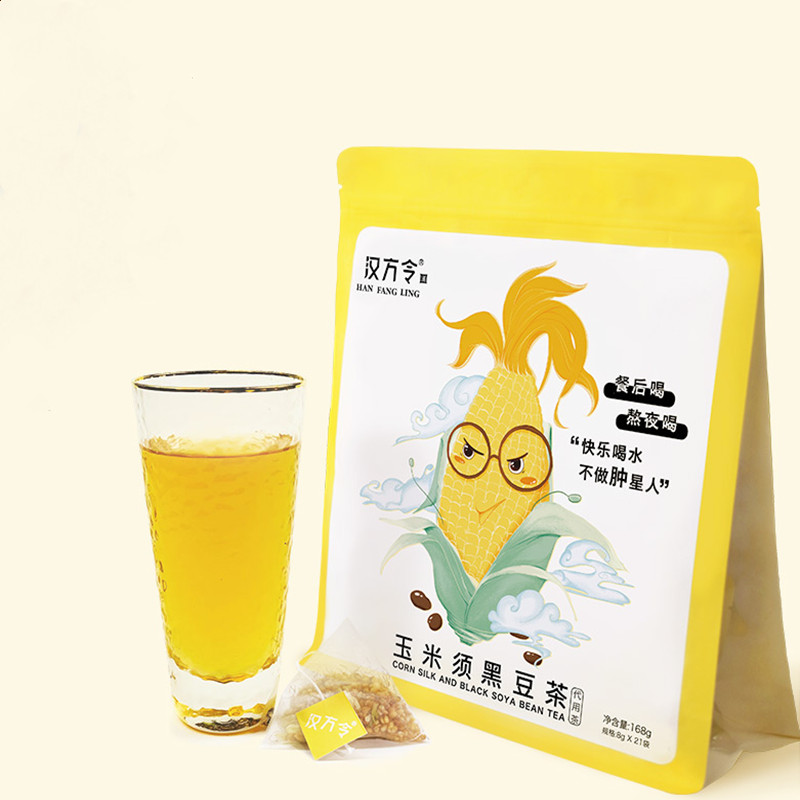 汉方令玉米须黑豆茶21包