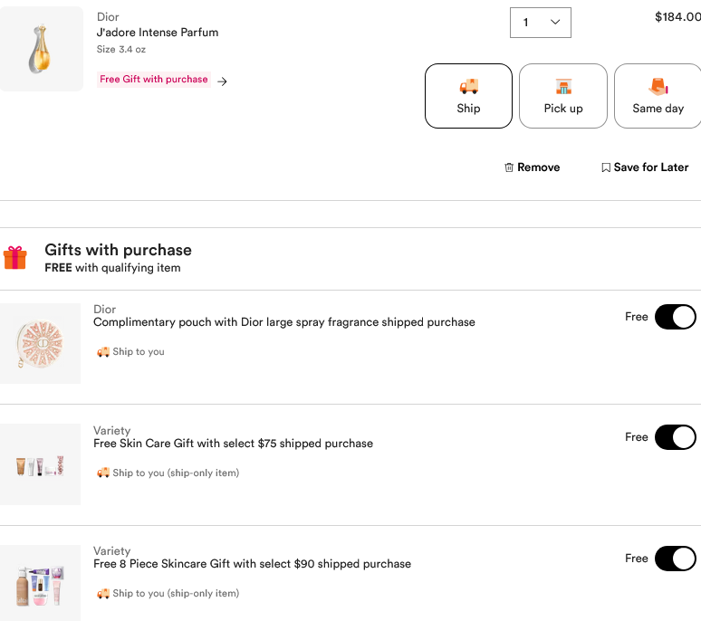 Ulta Tiered Beauty Gifts April 2026