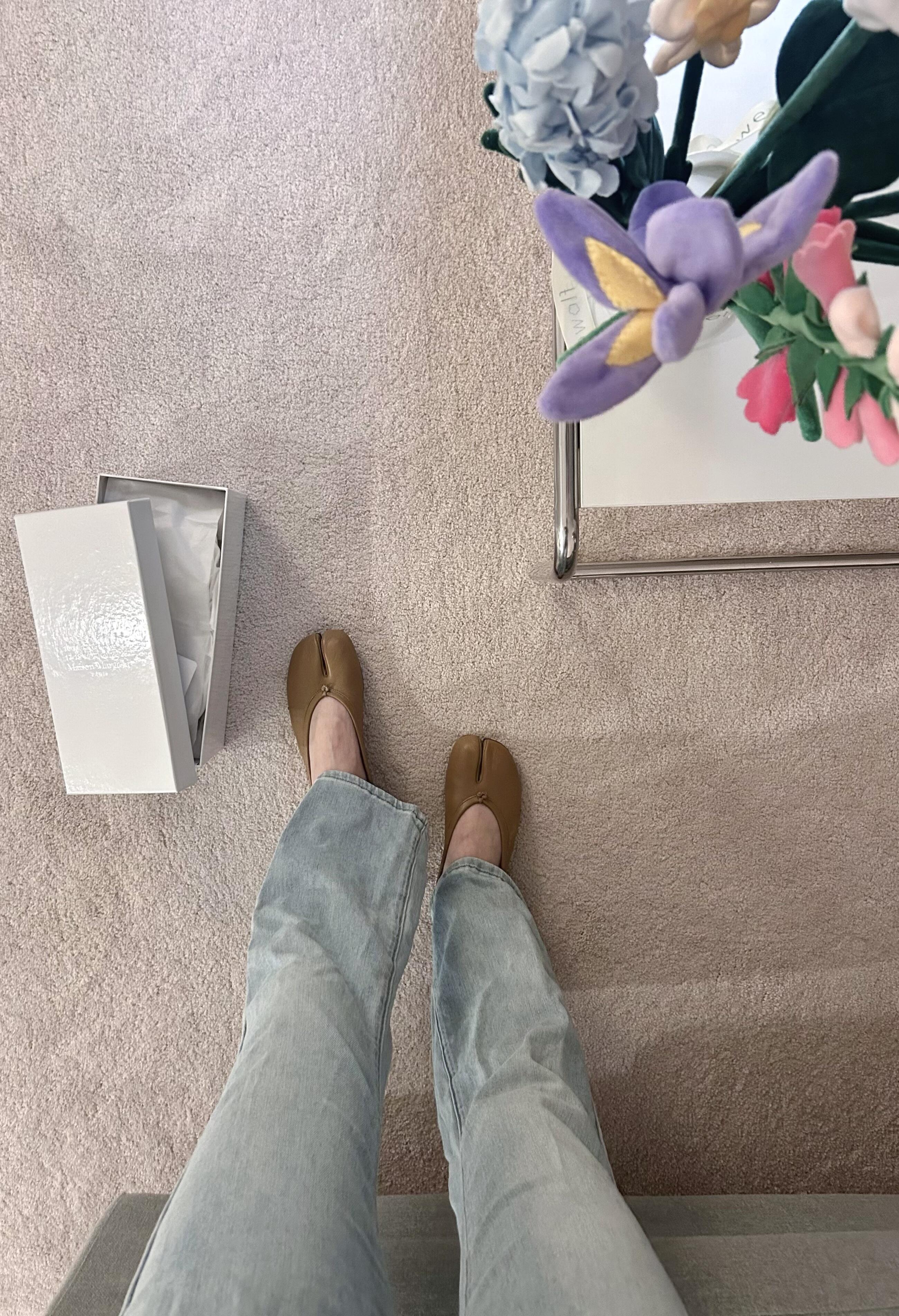 NFC chip location on Maison Margiela Tabi sole