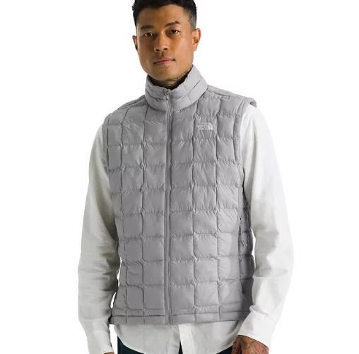 半价！The North Face 男士格子保暖马甲！