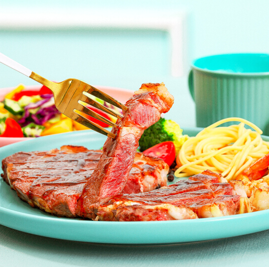 81元包邮！豪诺原肉整切牛排牛肉120g/片*10