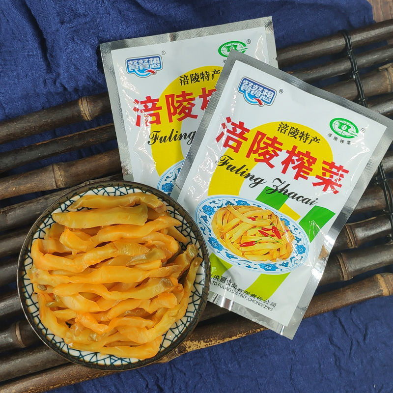 涪陵榨菜去皮榨菜丝50g 30袋