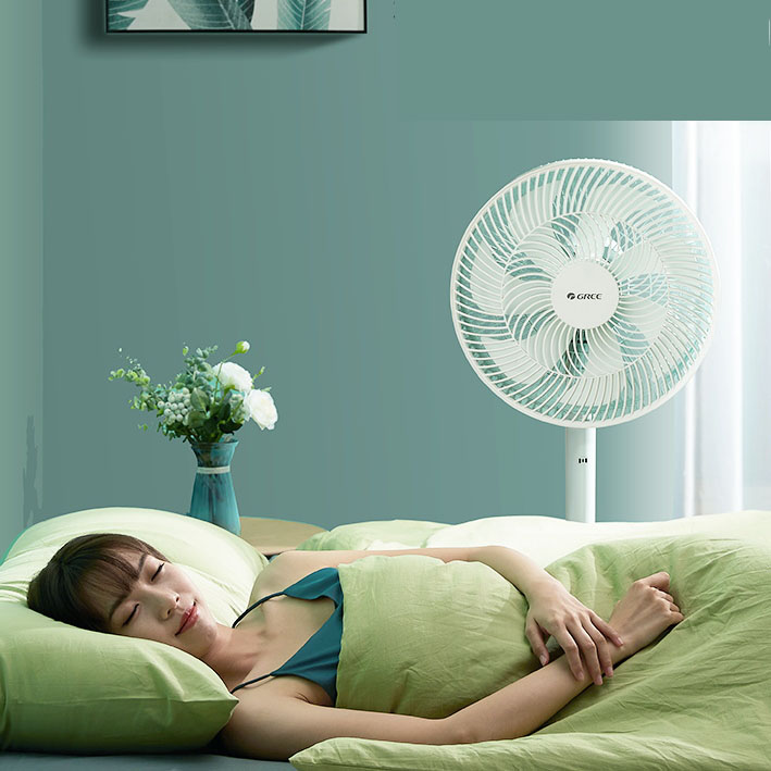 格力家用风扇落地风扇机械7扇叶大风量