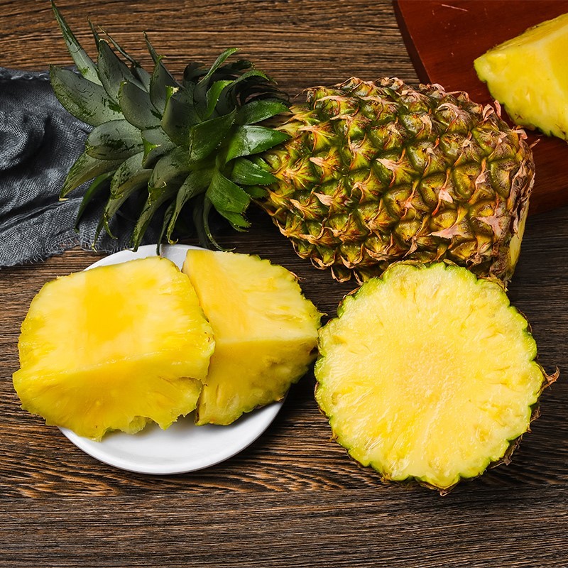 新鲜水果香水金菠萝金钻凤梨9斤（3-5个）