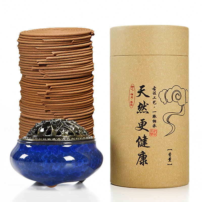 檀香蚊香驱蚊家用香薰沉香安神盘香卧室