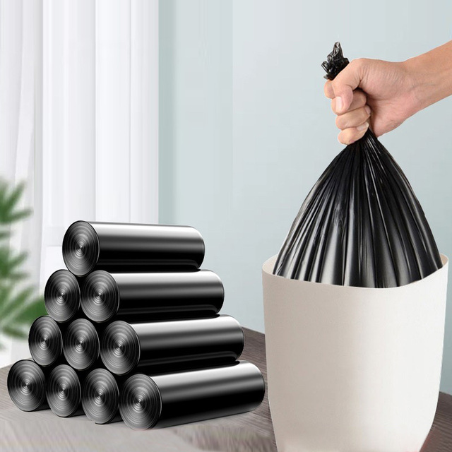 【淘工厂】黑色加厚垃圾袋50支