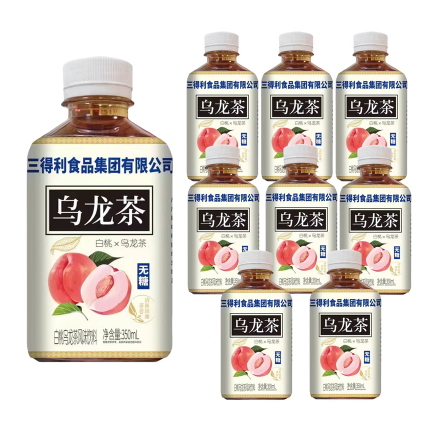 官补9.89元！三得利白桃乌龙茶350ml*8瓶