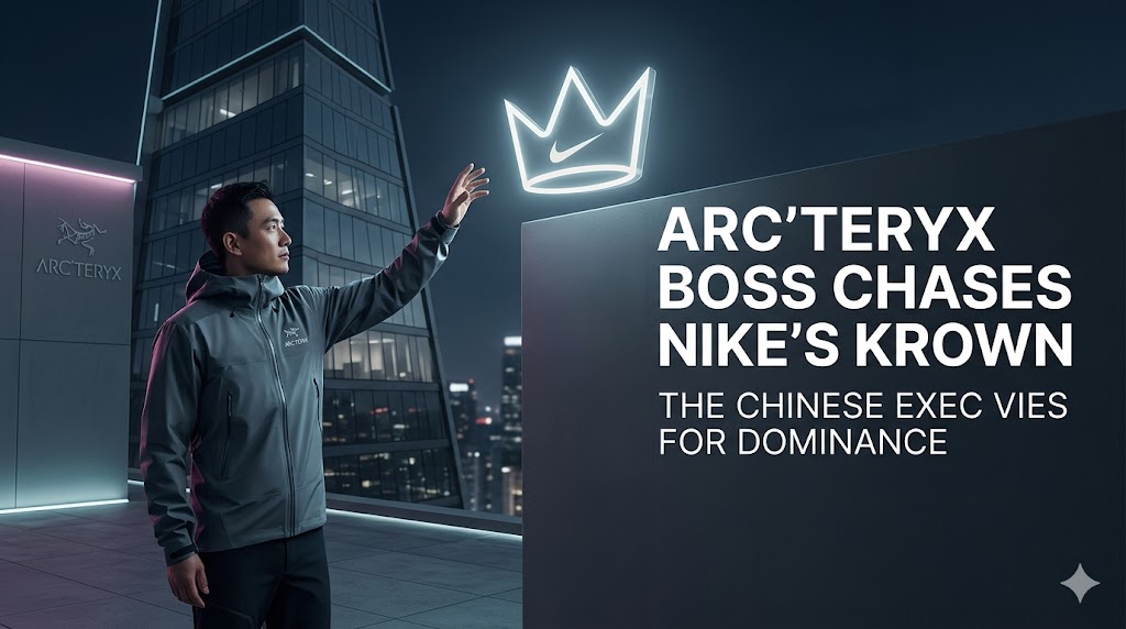 Arc'teryx outerwear showcasing the booming gorpcore fashion trend in the global sportswear market