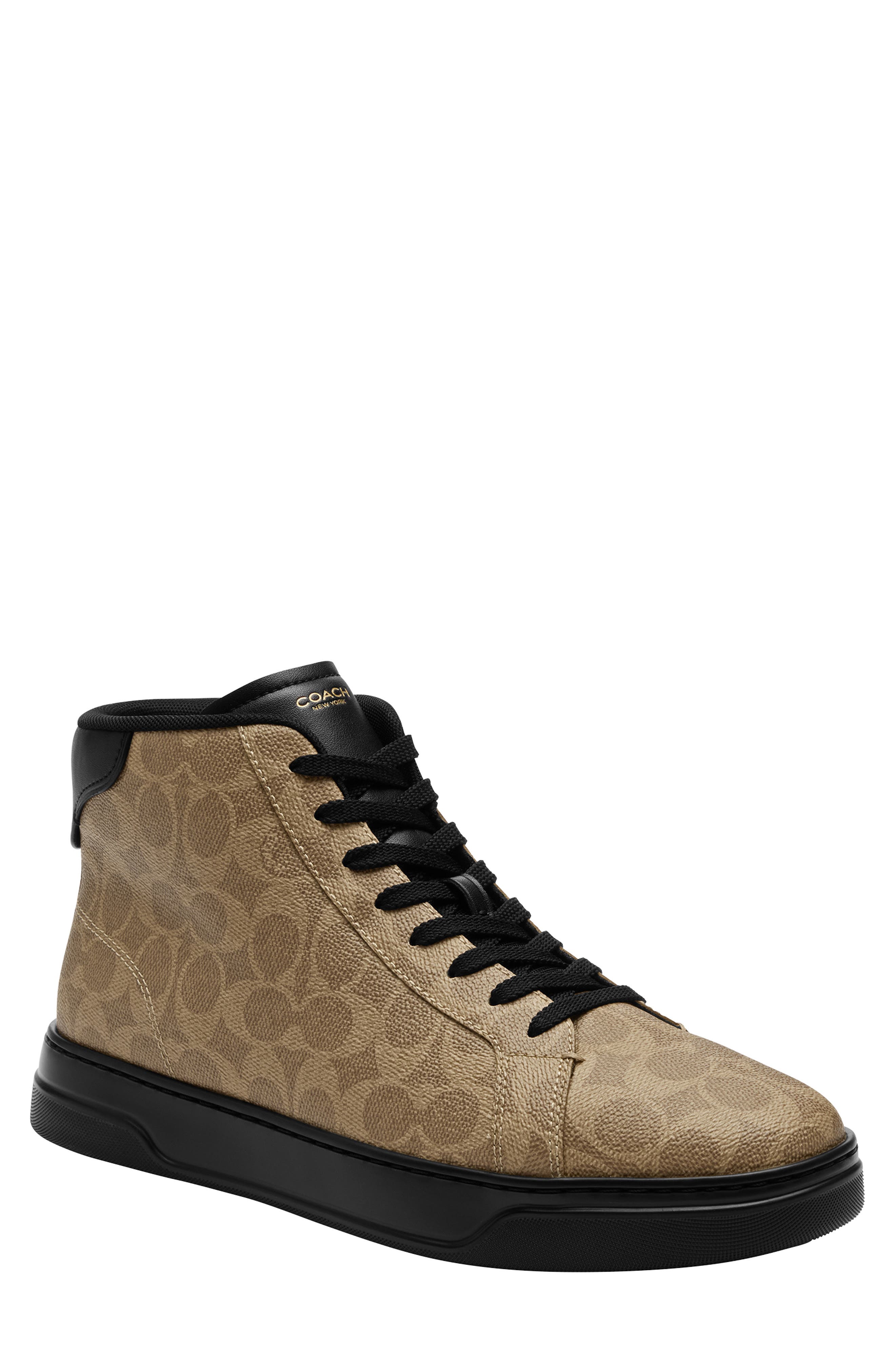 COACH High Line Signature High Top Sneaker