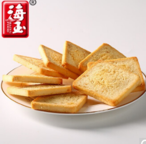 【有券的上】12.9元包邮！海玉 烤香馍片 1kg/箱