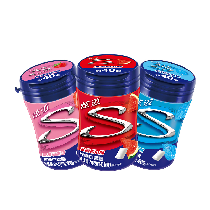 炫迈无糖口香糖40粒*6瓶