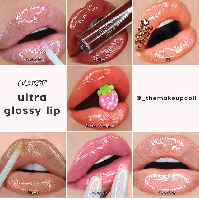 colourpop全新ultra glossy lip系列