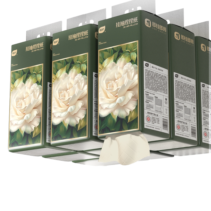 下拉18.2植护抽纸200抽*8提+挂钩