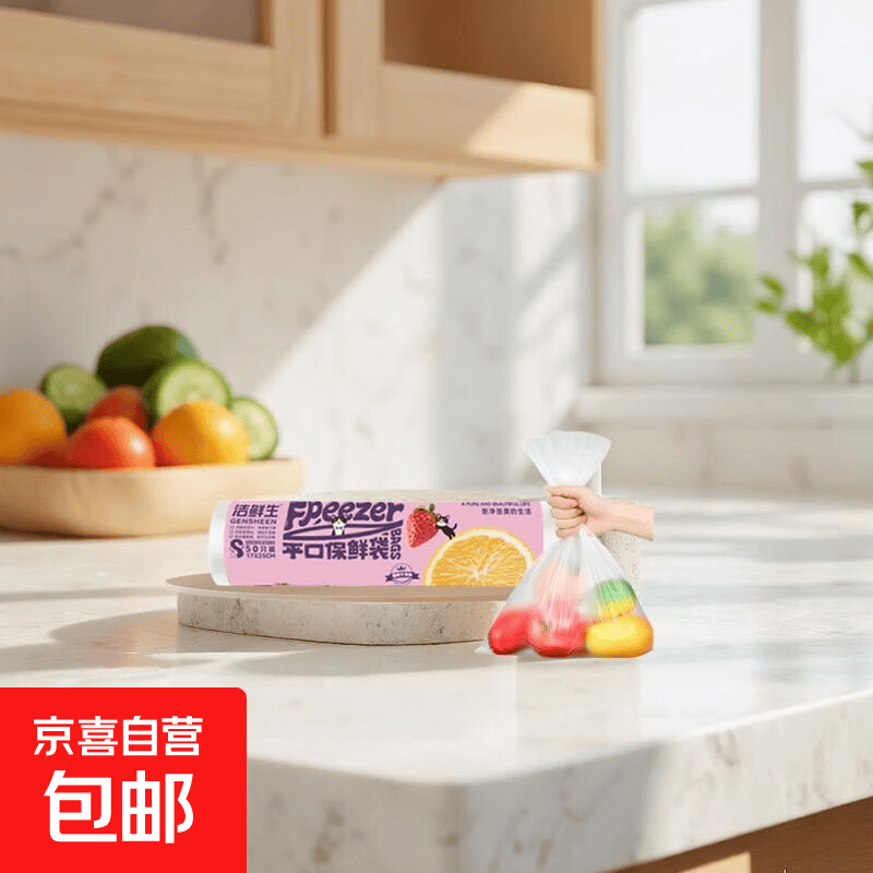 洁鲜平保鲜袋50只仅需2.99元