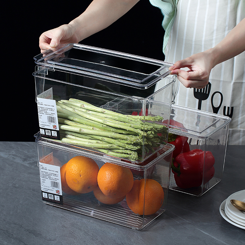 可冰箱收纳带盖保鲜盒5L