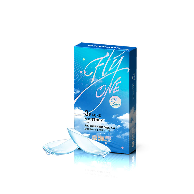 【海昌】硅水凝胶月抛3片装隐形眼镜