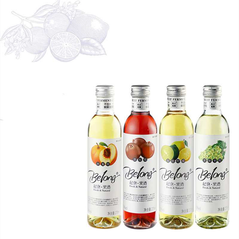 Belong起泡酒水果微醺低度晚安酒275ml