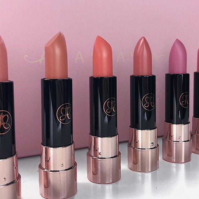 anastasia beverly hills全新哑光唇膏系列