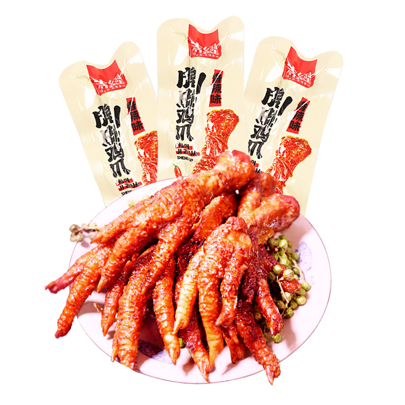 【可签到】声耀虎皮鸡爪卤味凤爪3包