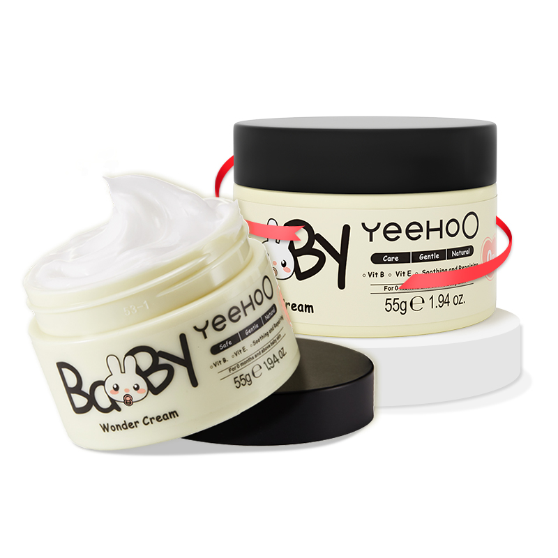 英氏婴童洗护旗舰店儿童滋润保湿面霜55g