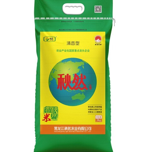 秋然大米哪种包装好吃，黄袋秋然和绿袋的区别 