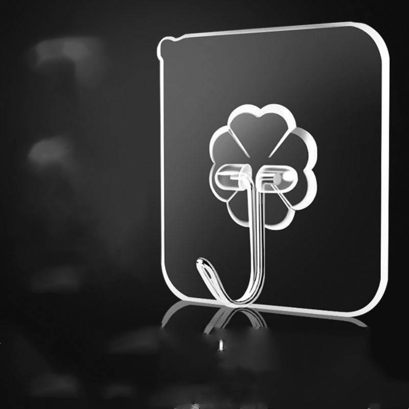 【开群必备】免打孔强力粘胶勾子5个