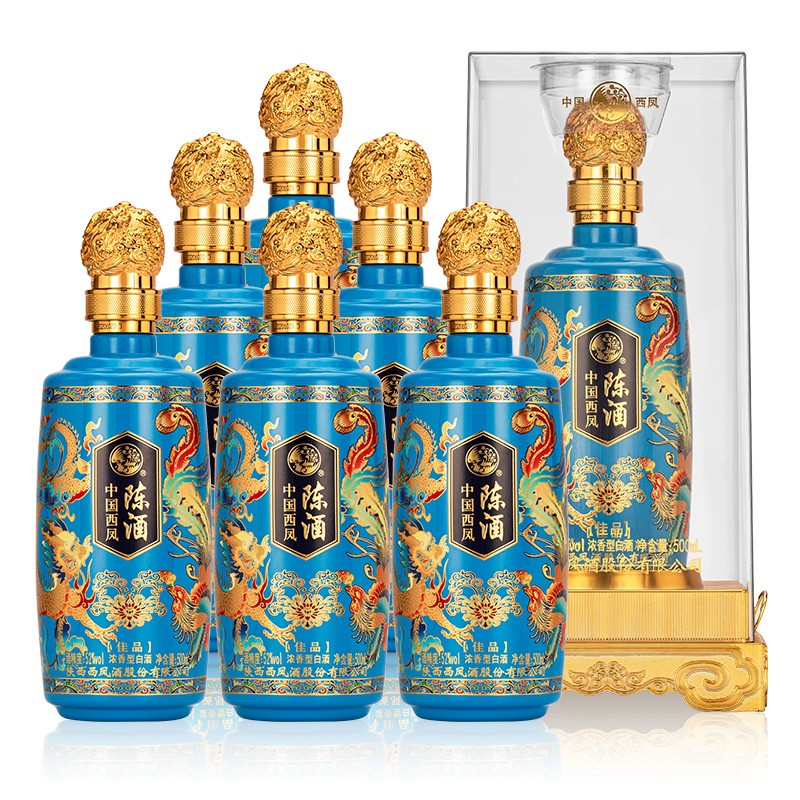 西凤酒股份 52度浓香型白酒 纯粮酿造