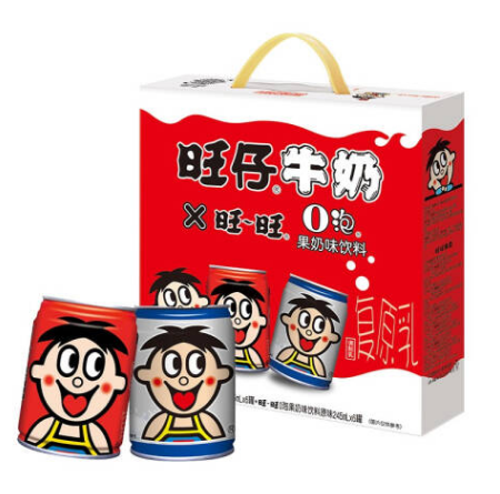 61.8元！旺旺 旺仔牛奶245mL*24
