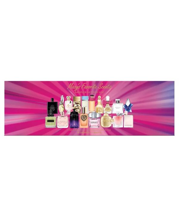 Macys梅西香水18件套装