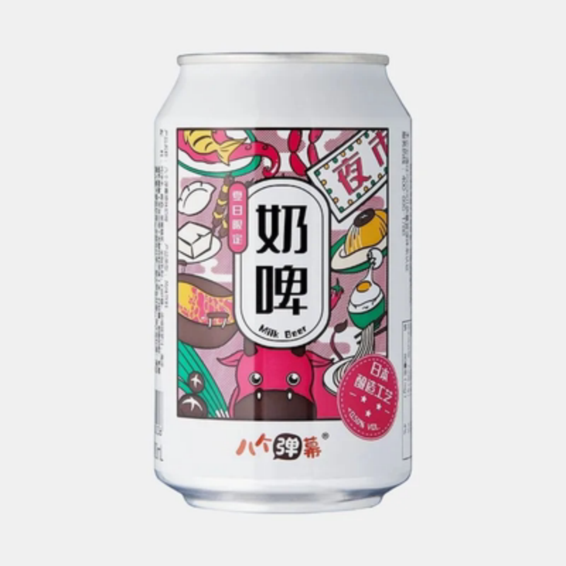 好食期原味奶啤饮料300ml*12罐