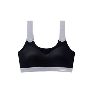 猫人儿童女童背心二三阶发育期宽肩带无痕裸感少女文胸发育内衣