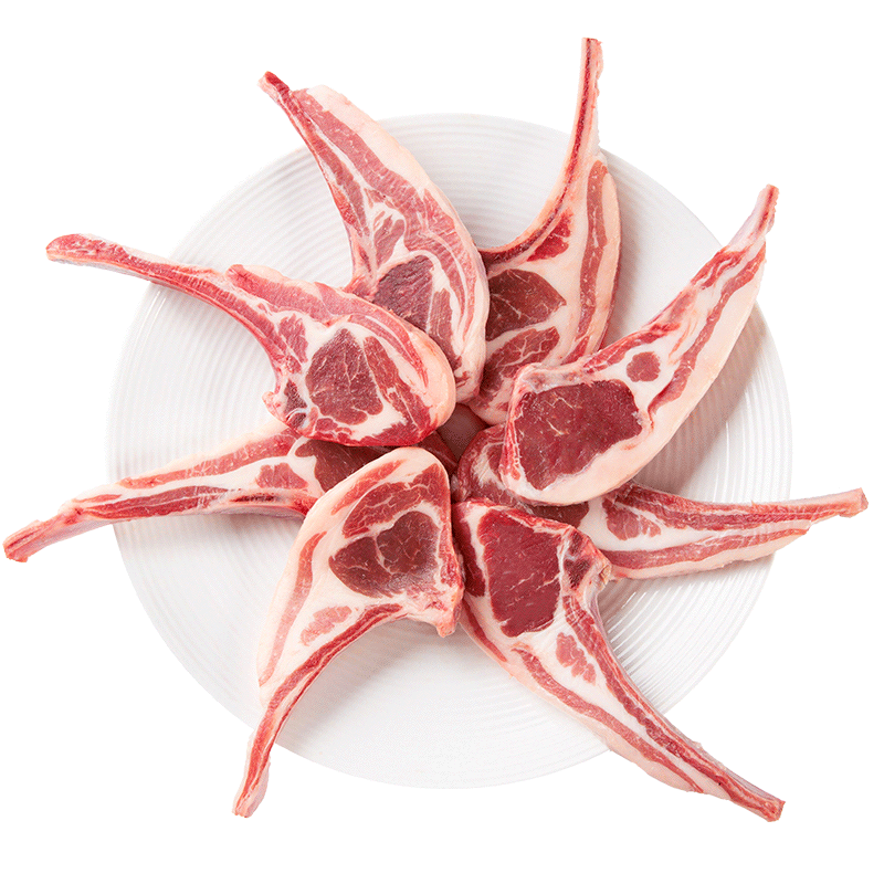 【小牛凯西】原切法式羊排内蒙战斧羔羊扒