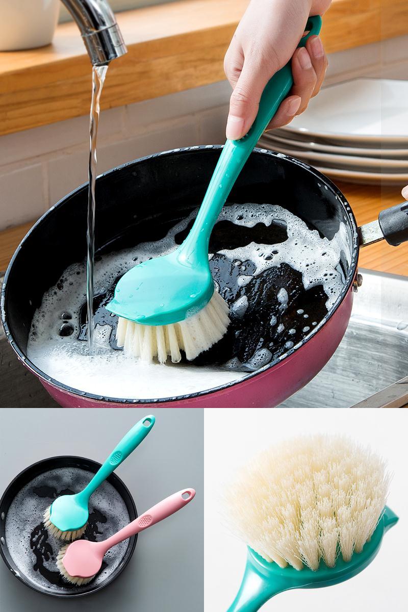 长柄厨房用刷锅神器洗碗刷子