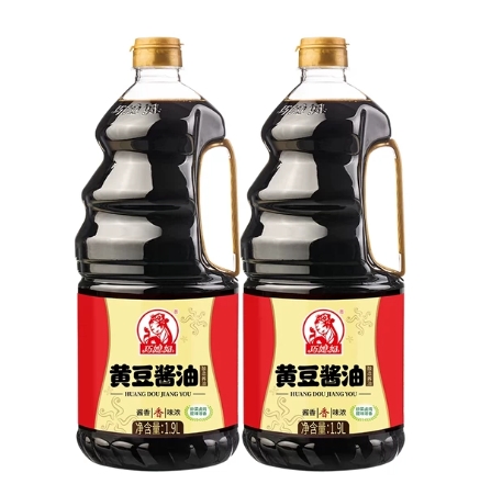 13元包邮！巧媳妇 黄豆酱油+香醋+料酒 800ml×3大瓶