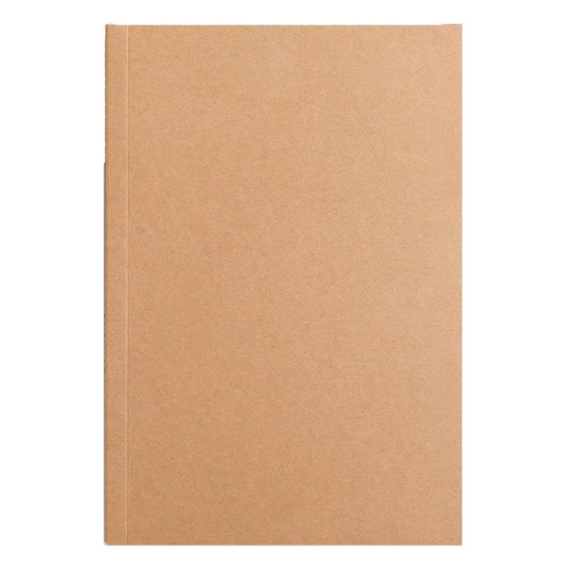 A4牛皮笔记本本子256页