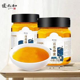 19.9元包邮！张太和 百花蜂蜜250g*2罐