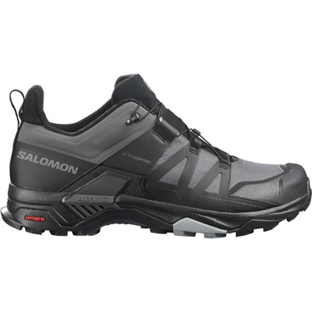 Salomon X Ultra 4 GORE-TEX Low萨洛蒙男士徒步鞋 Magnet/Black/Monument 10 Wide