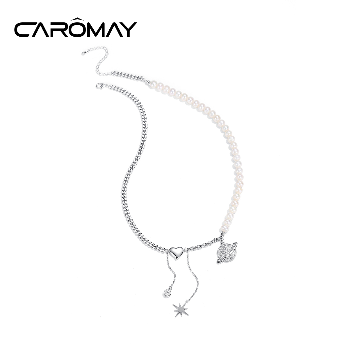 【蜜蜂服饰专场】CAROMAY淡水珍珠项链女