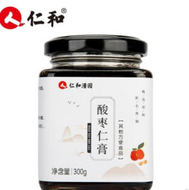 19.9元包邮！仁和潽园 蜂蜜枇杷雪梨膏300g*2瓶
